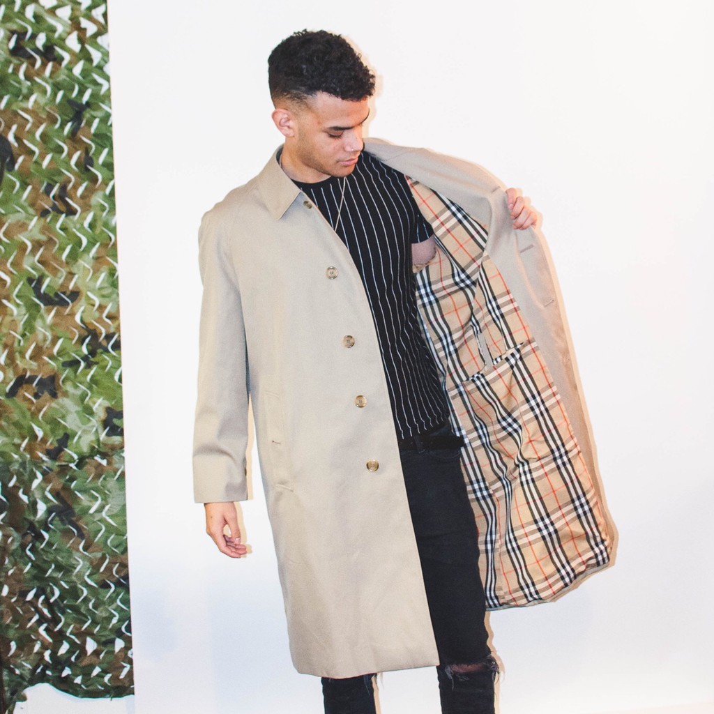 Burberry trench coat vintage