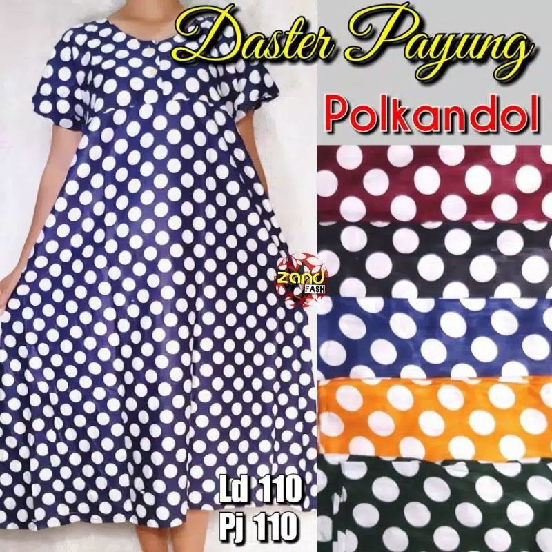 Daster Payung Polkadot Busui Friedly