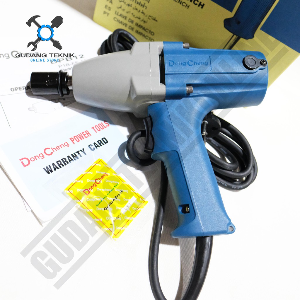 Impact Wrench Listrik Dongcheng DPB12 / Mesin Alat Buka Baut Electric impact wrench Dong Cheng