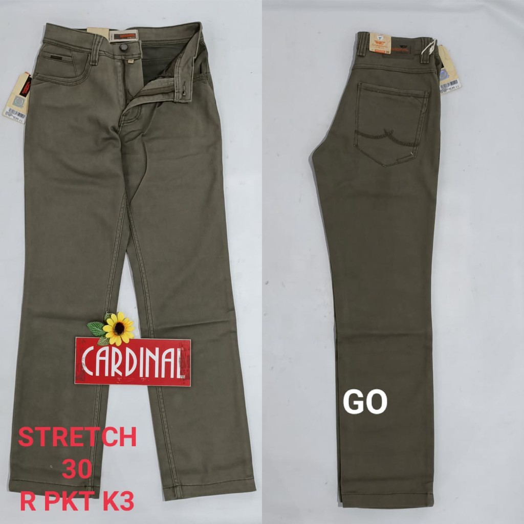 BB 30-PKT CARDINAL CASUAL CELANA POCKETS PANJANG Pria Fashion Laki Brand Kekinian Celana Chino