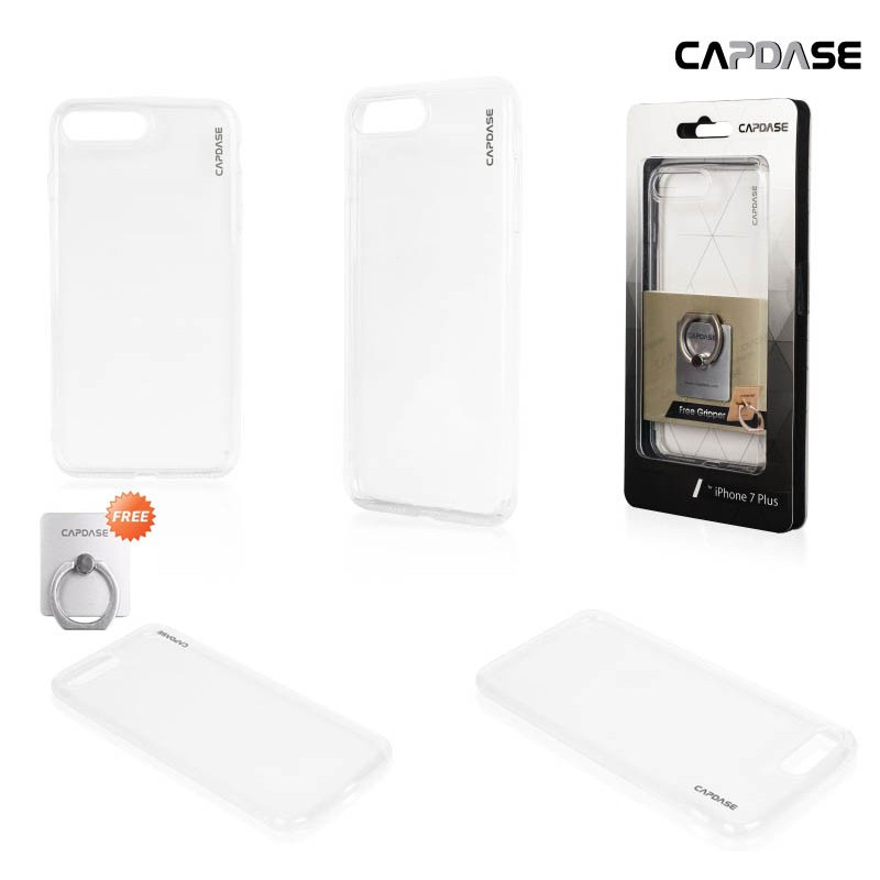 Terbaru SOFTCASE IPHONE7 CAPDASE CASE IPHONE 7 7PLUS BENING TRANSPARAN XPOSE 2