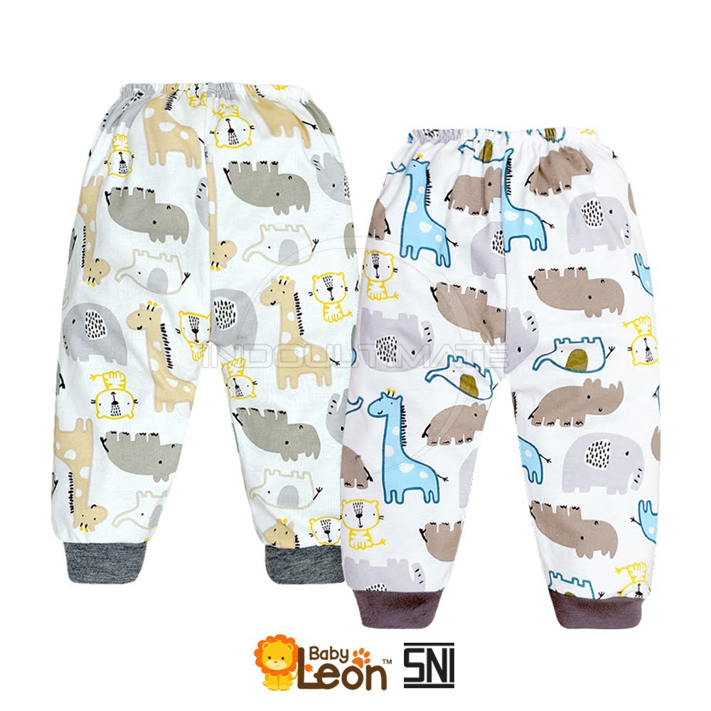 BABY LEON Perlengkapan Bayi Baru Lahir ZOO SERIES Newborn Jumper Jumsuit Jumpsuit Bayi Pakaian Bayi Celana Bayi Kaos Bayi Setelan Baju Bayi Topi Bayi Sarung Tangan Bayi Sarung Kaki Bayi DS-