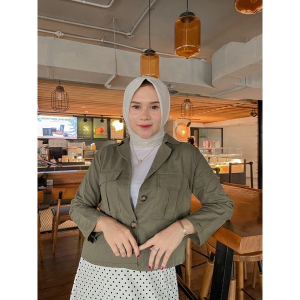 Outer jessica premium // Oneset jessica // Outer kemeja butikzarv