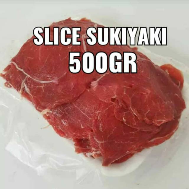 

Slice sukiyaki 500gr