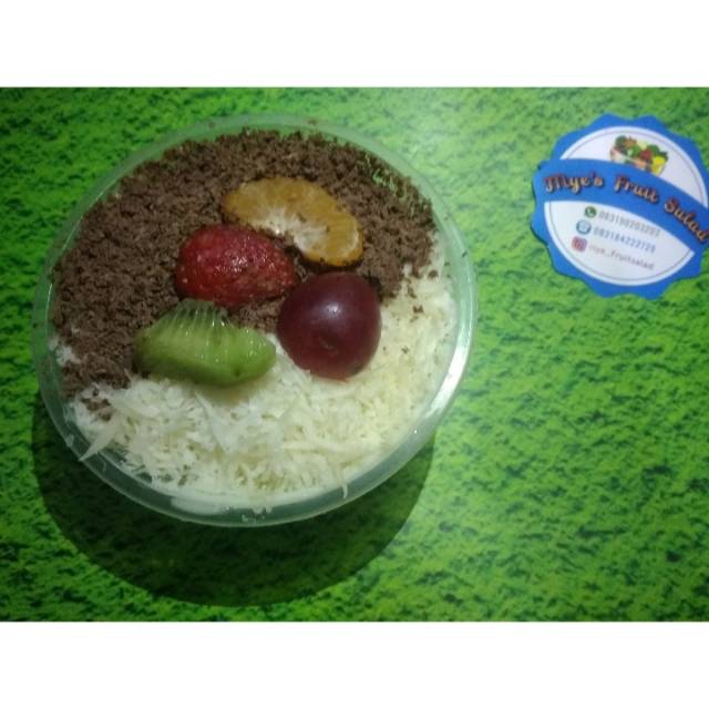 

[mye's Salad Buah] Salad buah 200ml 300ml 450ml 750ml 1000ml varian topping ONLY GOSEND!!