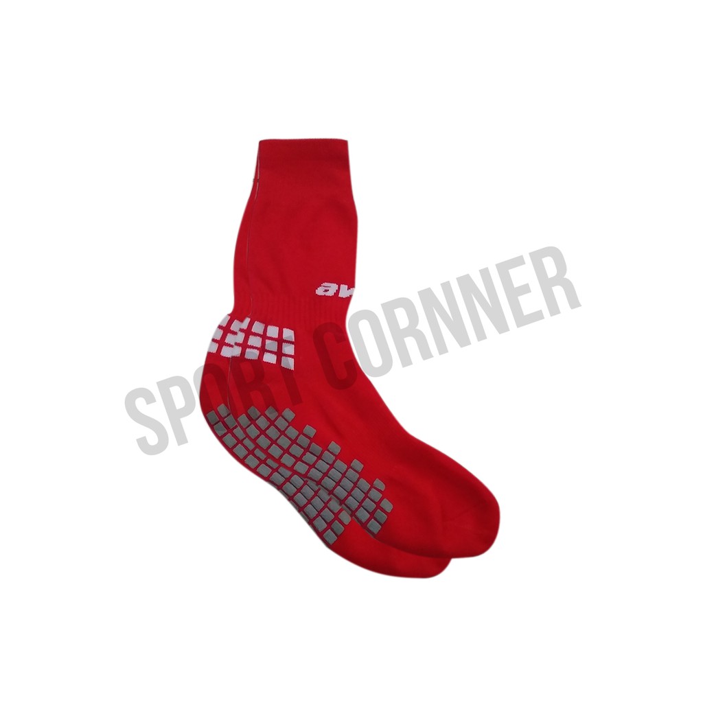 Kaos Kaki Anti Slip Futsal R9 - AVO-Merah