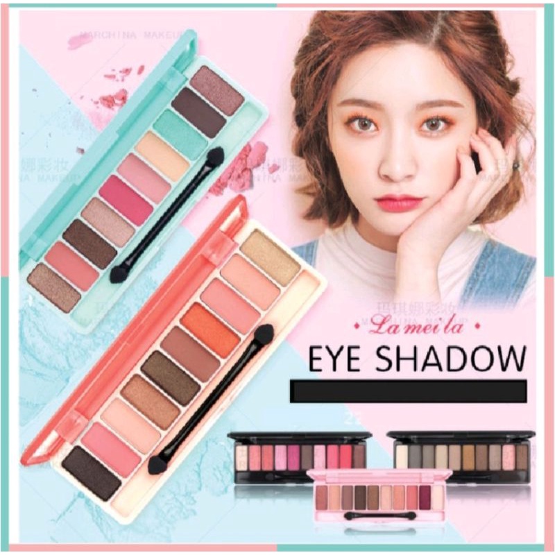 LAMEILA Eyeshadow Play Color Eyes 10 Warna Color Eye Shadow