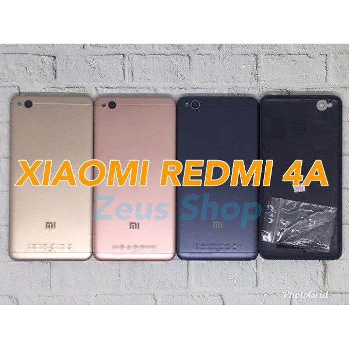 Backdoor Tutupan Baterai Back Casing Xiaomi Redmi 4A Hitam