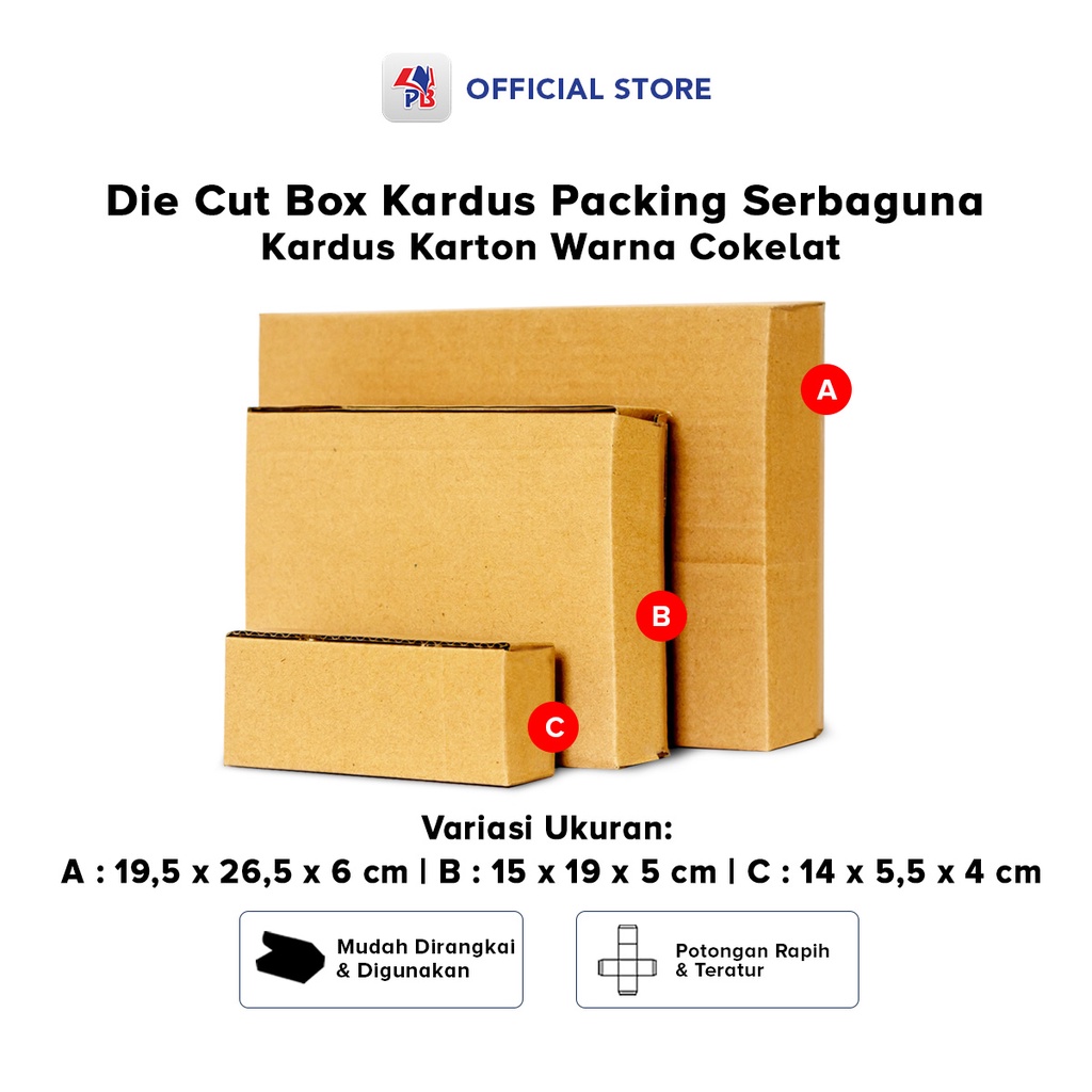 

Kardus Packing Kecil Polos Dus Packing Olshop Warna Coklat Berbagai Ukuran / Pustaka Baru Kardus - PBK