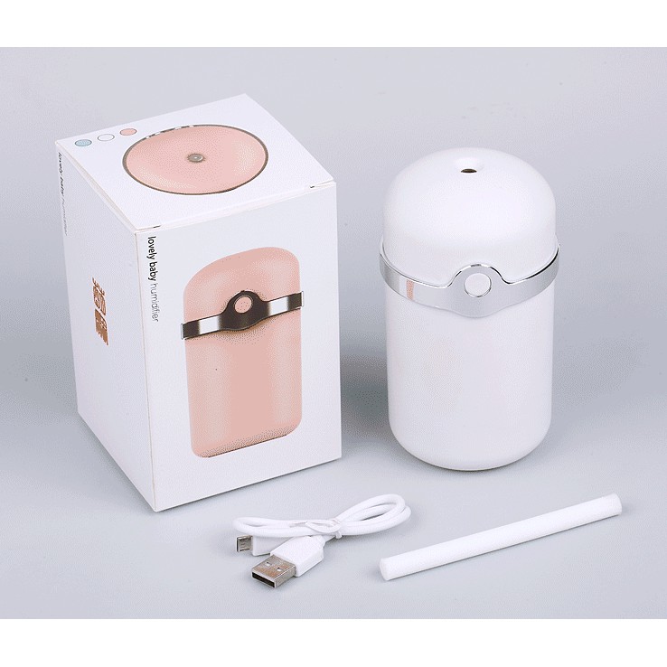 EU-796H - Creative USB Moisturizing Beauty Instrument Car Humidifier - 180ml