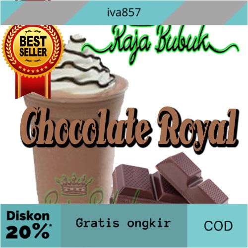 

PROMO Bubuk Minuman Bubble Drink 1kg Chocolate Royal "Raja Bubuk" GRATIS ONGKIR