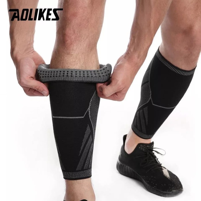 AOLIKES 7760 - Deker Pelindung Betis Lutut Kaki Calf Support - Calf Sleeve