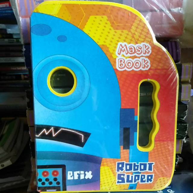 

Buku Mask book Robot Super