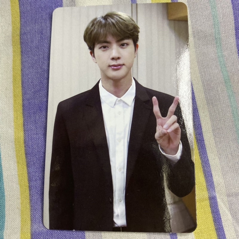 Photocard Memories 2018 jin official pc jin BTS photocard memories jin BTS memories photocard