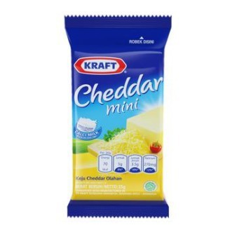 

Kraft Cheddar Keju Mini 30gr