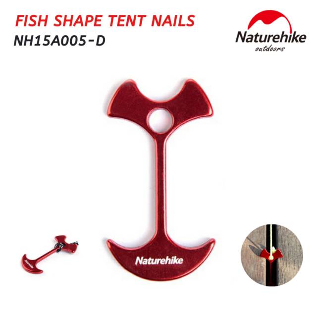 Jual Pasak Tenda Jangkar Naturehike Nh A D Pasak Lantai Floor Nails Fish Shape Tent Peg