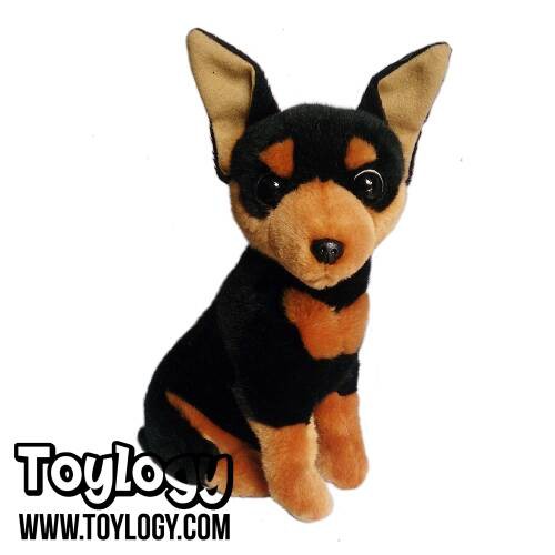 Boneka Hewan Anjing Chihuahua ( Chihuahua Doll ) 10 inch