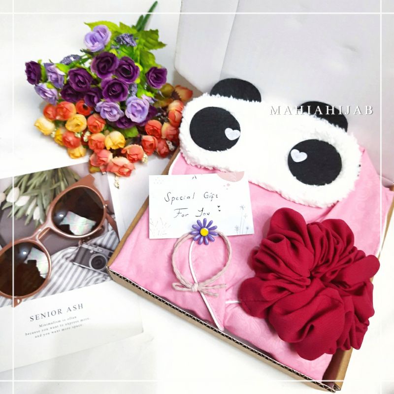 Hampers piyama set / Hampers Gift Box / Kado pernikahan, ulang tahun, wisuda dll / Setelan wanita murah / Piyama baju tidur embos
