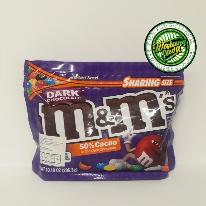 

M&M MM DARK CHOCOLATE CANDIES 286.3GR