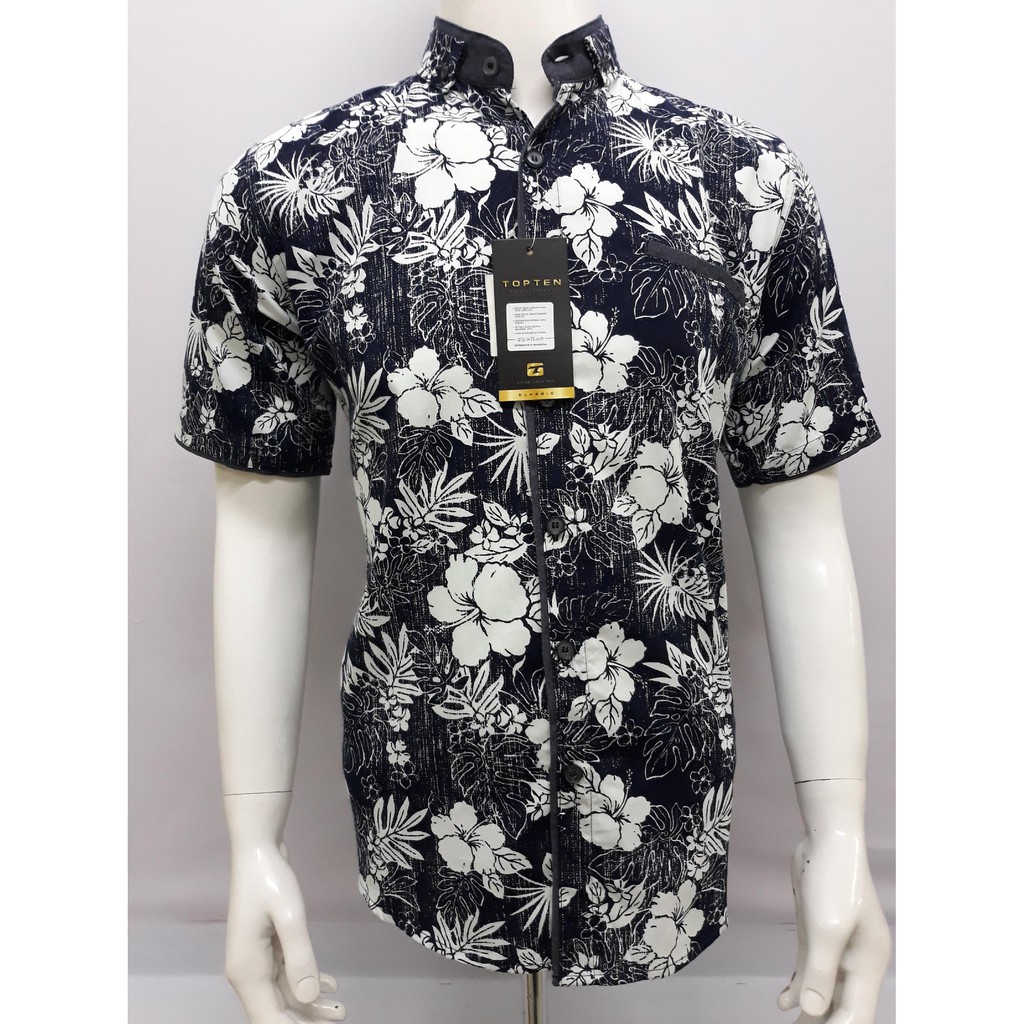 KEMEJA PRIA LENGAN PENDEK/TOPTEN_AR0479