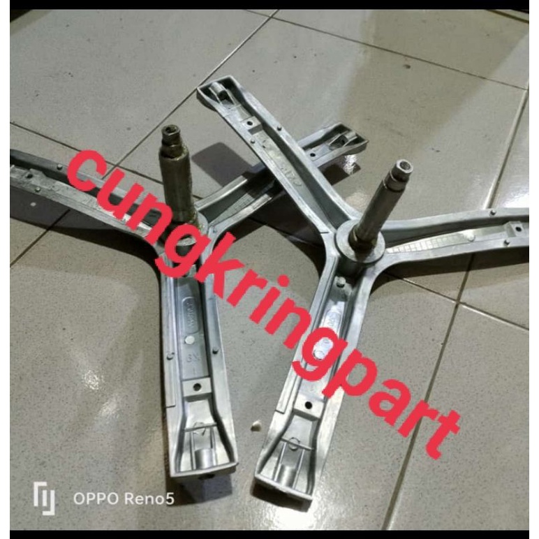 spider segitiga mesin cuci front loading Sharp ES-FL862  ES-FL872