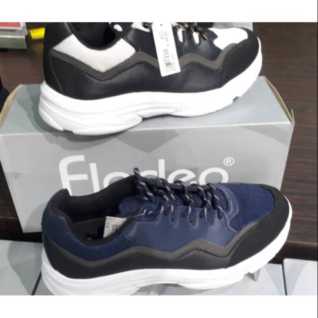 Sepatu laki sneakres fladeo branded
