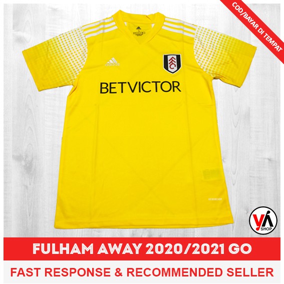 OBRAL Jersey Bola Fulham Away 2020 2021 Grade Ori Medioker Kualitas Premium