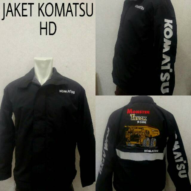 JAKET KOMATSU HD dan EXCAVATOR