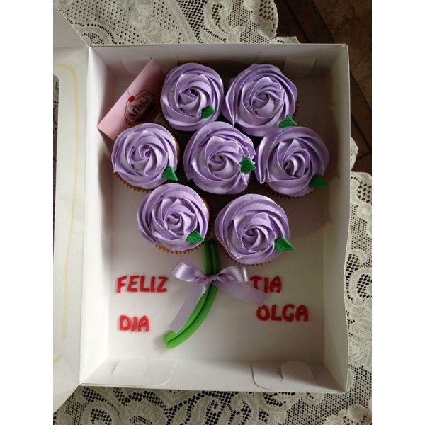 

cup cake flower