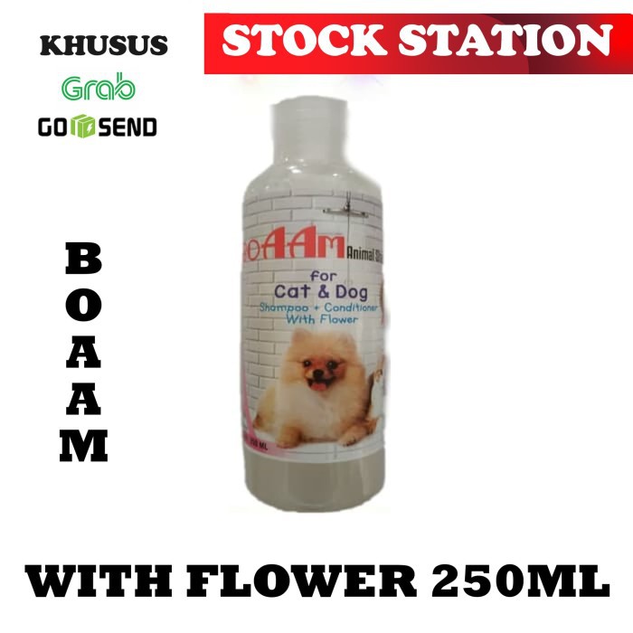 Shampoo BOAAM Flower 250ml (GRAB/GOSEND)