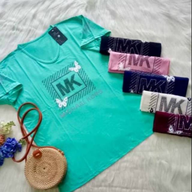 Kaos Wanita Mote Std Tshirt Cewek Blink Bling Import Kaos Wanita Mote Std Tshirt Cewek Blink Bling Import