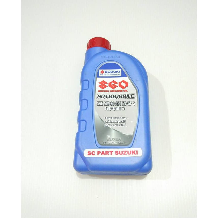 (100% Quality) Oli suzuki sgo mesin 5W-30 full synthetic.