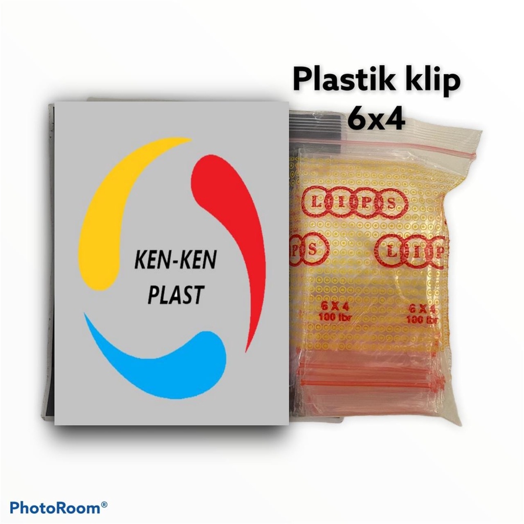 

PLASTIK KLIP/KLIP OBAT/KLIP KACANG UKURAN 6X4 ISI 1.000 PCS TERMURAH
