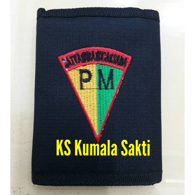 Dompet Saku PM Hitam - Loreng