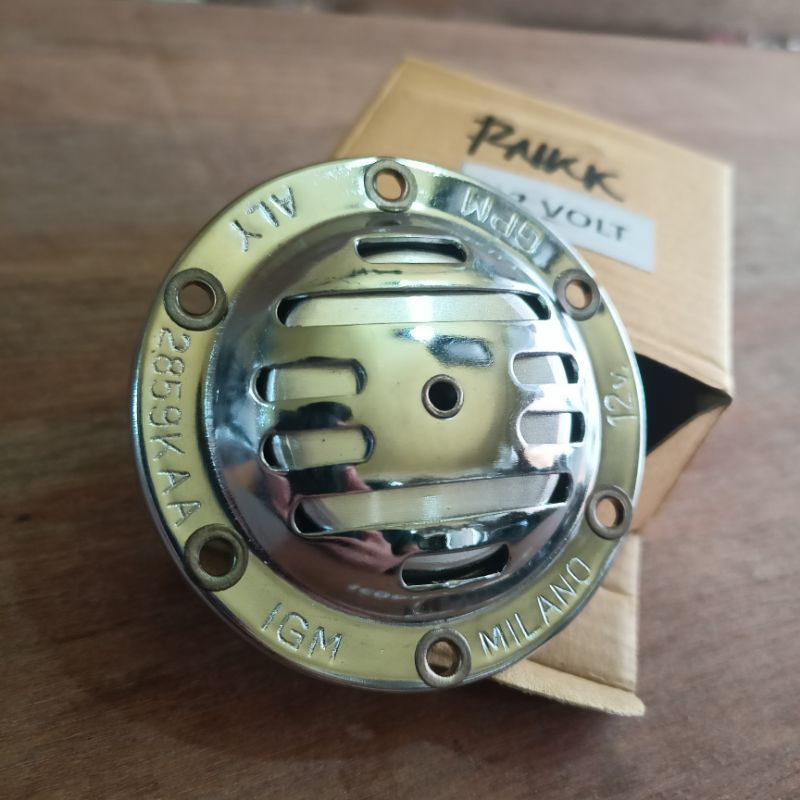 Klakson vespa super sprint gpm milano 12volt