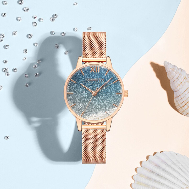 JAM TANGAN FASHION WANITA ANTI AIR REBIRTH