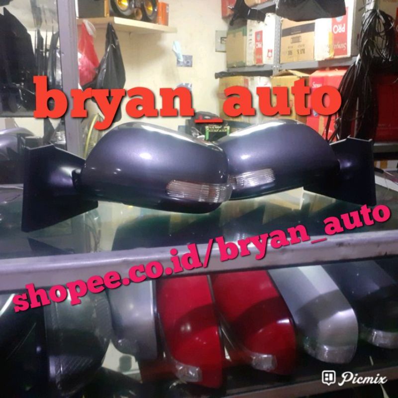 KACA SPION MOBIL TOYOTA YARIS tipe E / J tahun 2007/2008/2009/2010/2012