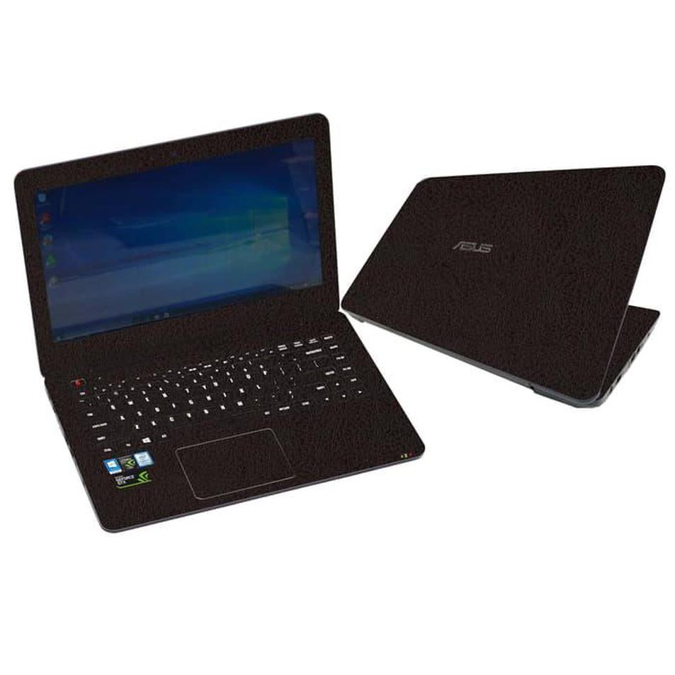 Premium Garskin Laptop Asus A455L LEATHER BROWN