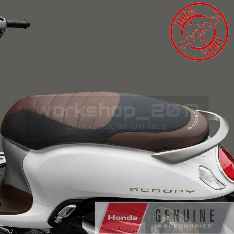 Sarung Jok Seat Cover New Scoopy 2021 2022 dan 2023 Original Honda