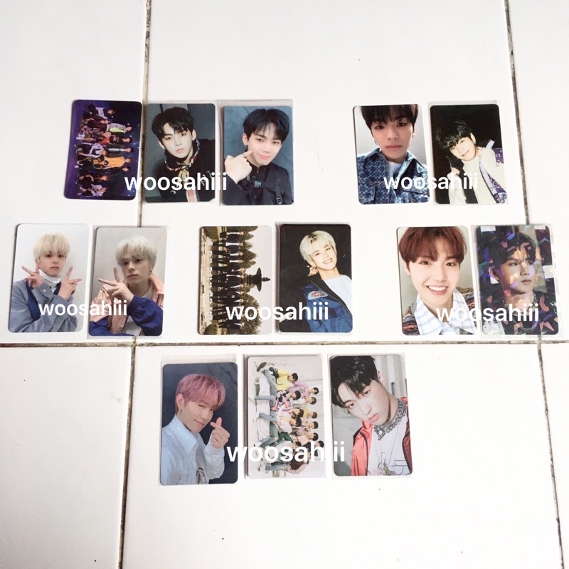 Photocard Treasure Haruto jakmer Junkyu preman Asahi Jaehyuk kempi Hyunsuk tuspi