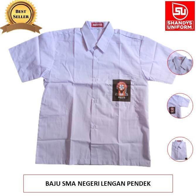 seragam sekolah sma / seragam anak sekolah / baju putih pria