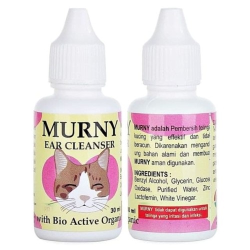 30ML MURNY EAR CLEANSER - Obat Pembersih Telinga Kucing