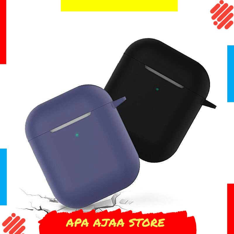 Best Seller ! Wangcangli Sarung Casing Portable Silicone Case for Airpods TWS - W33