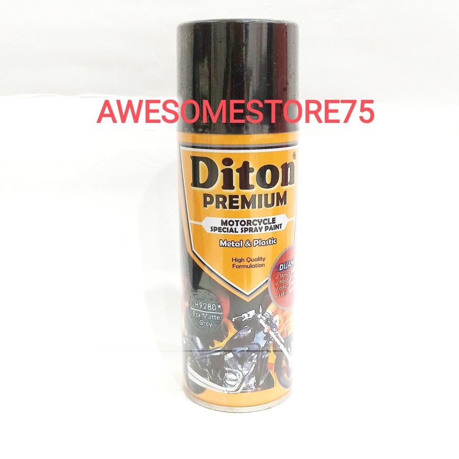 DITON PREMIUM * H 9280 PCX MATTE GREY HONDA Abu Abu Cat Semprot Pylox Pilox