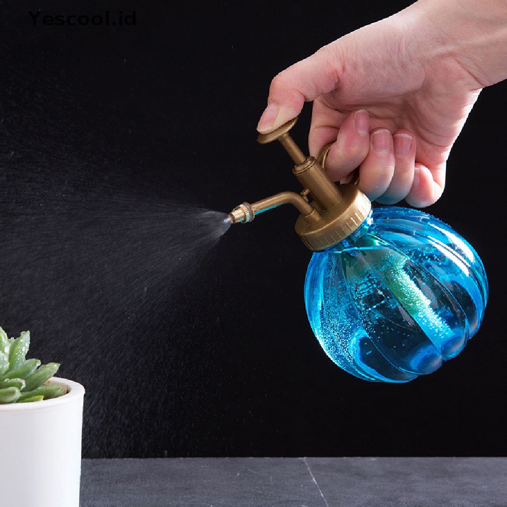 【Yescool】 Novelty Antique Plant Flower Watering Pot Spray Bottle Garden Hairdressing Sprayer .