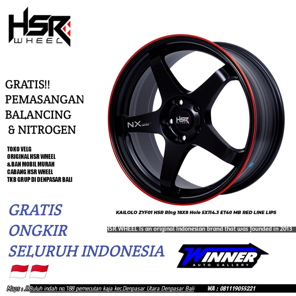 Jual Velg Racing Bintang Ring 18 Velg Mobil Captiva BRV Innova Juke - Toko Velg Denpasar