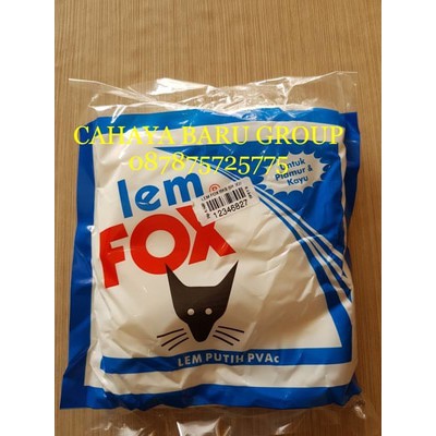 LEM FOX PUTIH BUNGKUS BIRU 600 GRAM