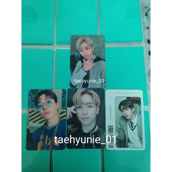 PHOTOCARD SANGYEON THE AZIT ONLY SELL IN BATCH