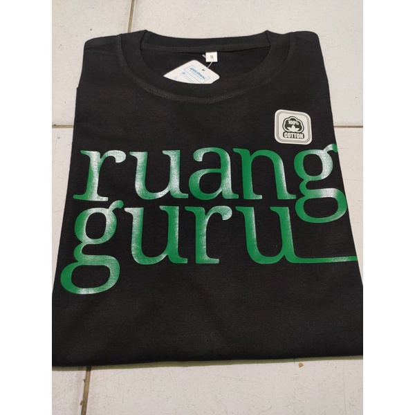 KAOS RUANG GURU BAJU RUANG GURU BELAJAR LENGAN PENDEK UNISEX