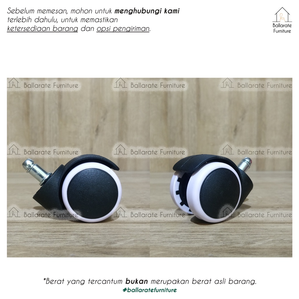 Roda Kursi Kantor Tancap